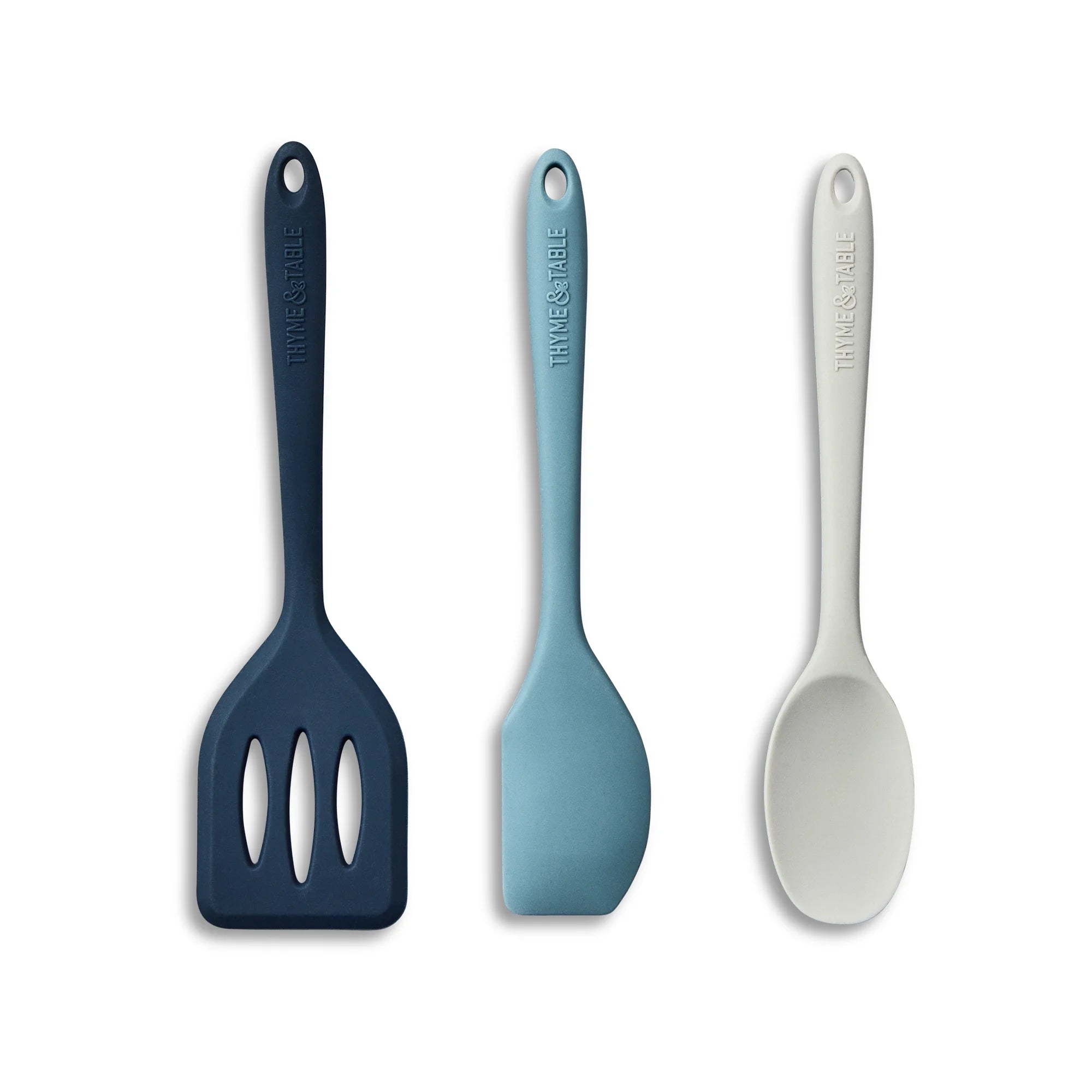 Thyme and Table Silicone Mini Kitchen Utensil Set, 3 Pcs