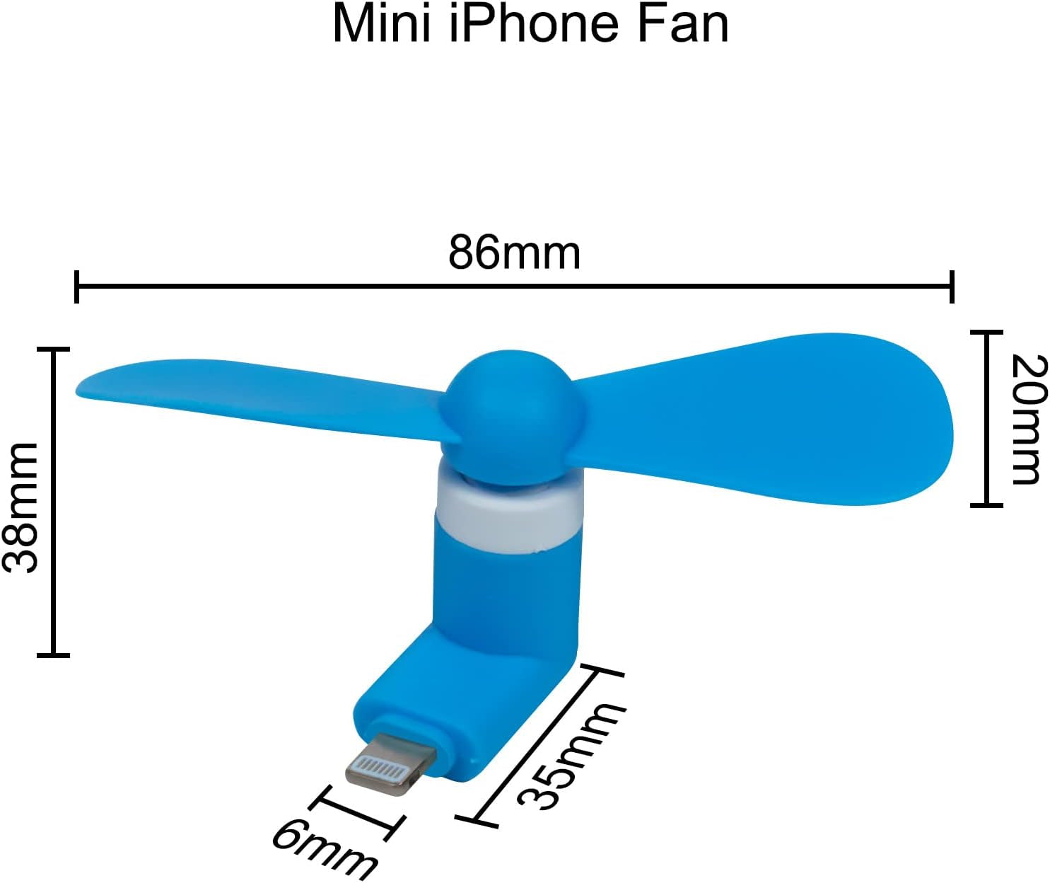 3 Pack Portable Fan Compatible with Iphone 14/14Pro Max/13/13 Pro Max/12/12 Pro Max/11/11 Pro/11 Pro Max/X/Xs/Xr | Plug & Play, Mini & Portable, Gentle Cooling Compatible with Iphone 12/12 Pro Max/11/11 Pro/11 Pro Max/X/Xs/Xr