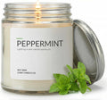 Peppermint Candle - Soy Wax Scented Candles - Scented Candles for Home (7Oz.)