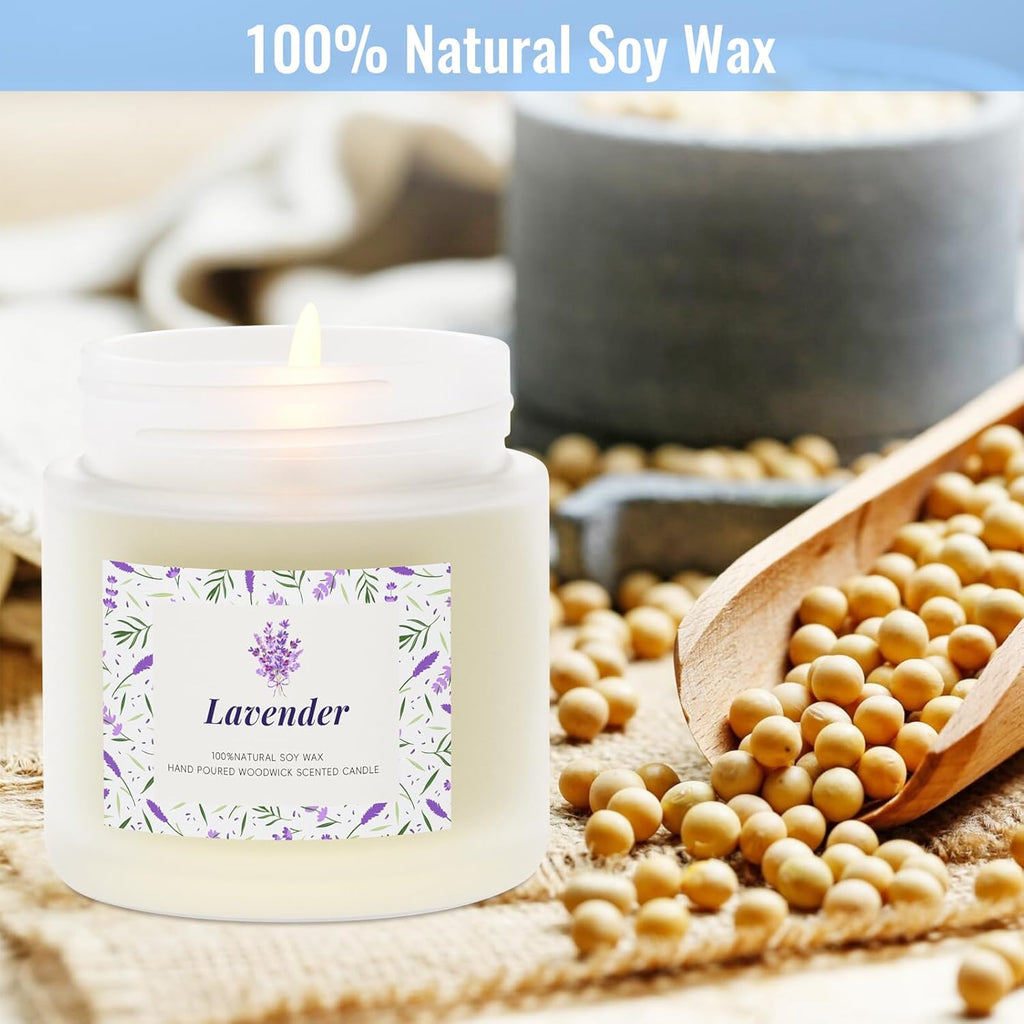 Scented Candles, Candles for Women, 5 Pack | Long-Lasting Candles for Home Scented, 5 Pack Candle Set, Natural & Safe Ingredients, Candle Set for Her